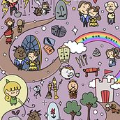 My project for course: Kawaii-Style Story Illustration. Un proyecto de Ilustración tradicional, Diseño de personajes, Ilustración digital y Manga de Rose Gwon - 19.11.2022