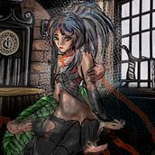 Dibujo para concurso de arte. Traditional illustration project by Alex Burtea - 10.10.2022