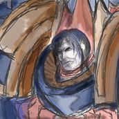 Konrad Kuze. Traditional illustration project by Alex Burtea - 11.06.2022