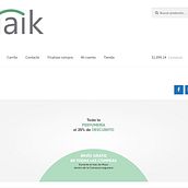 MERCERIA JAIK - Creación de una tienda online en WordPress. Un proyecto de Informática, Marketing, Diseño Web, Desarrollo Web, Marketing Digital, e-commerce, Desarrollo No-Code							 y Business de Julio Emmanuel Márquez Cueto - 29.12.2021