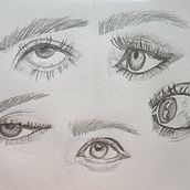 My project for course: Portrait Sketchbooking: Explore the Human Face. Sketching, Drawing, Portrait Drawing, Artistic Drawing, and Sketchbook project by june614 - 11.15.2022