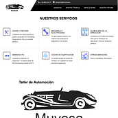 página web para taller mecánico de coches . Design, Web Design, Advertising, Br, ing & Identit project by Alba Galindo - 12.15.2020
