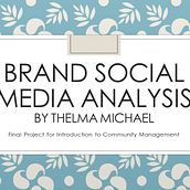 My project for course: Introduction to Community Management. Social Media, Digital Marketing, Content Marketing, Facebook Marketing & Instagram Marketing project by thelma0michael - 11.19.2022