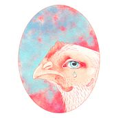 Just because we can't cry, doesn't mean we're OK. Desenho, Ilustração digital, e Desenho digital projeto de Frederiek - 20.11.2022