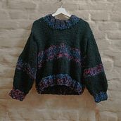 Mi proyecto del curso: Introducción al tejido de punto de prendas oversize . % Paula Granero Ordoñez tarafından hazırlanan Aksesuar Tasarımı, Moda Tasarımı, El, af Sanatları, Ve Örgü örmek projesi - 11.20.2022