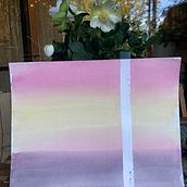 Mon projet du cours : Paysages atmosphériques à l'aquarelle. Fine Arts, Painting, and Watercolor Painting project by Markanda Imhof - 11.20.2022