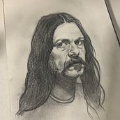 Meu projeto do curso: Retrato realista com lápis grafite. Traditional illustration, Fine Arts, Sketching, Pencil Drawing, Drawing, Portrait Drawing, Realistic Drawing, Artistic Drawing, and Figure Drawing project by Fernanda Azevedo - 11.20.2022
