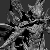 Mi proyecto del curso: Escultura digital de criaturas fantásticas con ZBrush. Un progetto di 3D, Modellazione 3D, Character design 3D e Design di greasysaturn1 - 19.11.2022