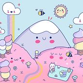 My project for course: Designing Kawaii Worlds: Spread Joy Through Illustration Ein Projekt aus dem Bereich Design von Figuren, Digitale Illustration und Manga von fatenmourad1980 - 21.11.2022