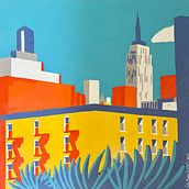 Summer of zero nine in NYC. Arts, Crafts, and Traditional illustration project by Valentina Turchetti - 06.09.2017