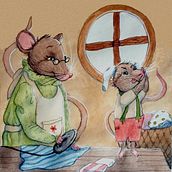Meu projeto do curso: Criação de personagens animais em aquarela para livros infantis. Traditional illustration, Fine Arts, Painting, Drawing, Watercolor Painting, Children's Illustration, and Narrative project by Raissa - 11.16.2022