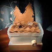 My project for course: Wooden Automata: Bring Sculptures to Life with Movement. Character Design, Sculpture, To, Design, Art To, s, and Woodworking project by Mare Johnston - 11.21.2022