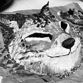 My project for course: Paper Mache for Beginners: Sculpt a Colorful Character. Traditional illustration, Character Design, To, Design, Art To, s, and Creating with Kids project by Mare Johnston - 11.21.2022