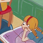 Ilustración editorial de personajes en gouache: Sentido y sensibilidad. Traditional illustration, Character Design, Drawing, Digital Illustration, and Gouache Painting project by Sara Ferreras García - 11.21.2022