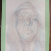 Mi proyecto del curso: Autoretrato artístico en acuarela. Fine Arts, Painting, Watercolor Painting, and Portrait Drawing project by Camila Soto - 11.16.2022