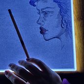 BLU. Un progetto di Illustrazione tradizionale e Disegno con matite colorate di saraterra_1 - 22.11.2022