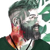 Mi proyecto del curso: Retrato ilustrado con Procreate. Un projet de Illustration traditionnelle, Illustration vectorielle, Illustration numérique , et Dessin de portrait de Fernando Velásquez - 22.11.2022