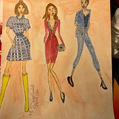 Styliste de mode . Design de moda, e Desenho de moda projeto de Manon Molmy - 17.09.2022