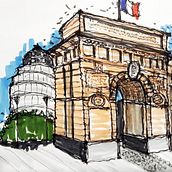 ARCO DE MONTPELLIER. Un projet de Illustration traditionnelle de Pedro Corbalan - 13.11.2022