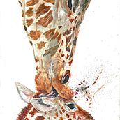 Mi proyecto del curso: Retratos expresivos de animales en acuarela. Traditional illustration, Watercolor Painting, Realistic Drawing, and Naturalistic Illustration project by Cheryl Araujo - 11.23.2022