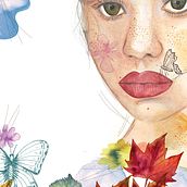 Mi proyecto del curso: Retrato ilustrado en acuarela. Traditional illustration, Fine Arts, Painting, Drawing, Watercolor Painting, Portrait Drawing, and Artistic Drawing project by Paola Piolot Pardo - 11.23.2022