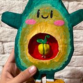 My project for course: Paper Mache for Beginners: Sculpt a Colorful Character . % volha_kobets tarafından hazırlanan Geleneksel illüstras, on, Karakter Tasarımı, O, uncak Tasarımı, Sanat O, uncakları, Ve Çocuklarla Yaratmak projesi - 11.22.2022