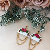 Meu projeto do curso: Design de bijuteria com polymer clay para iniciantes . Accessor, Design, Arts, Crafts, Jewelr, Design, and DIY project by Andreia Silva - 11.23.2022