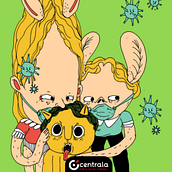 PANIC! Pandemic Diary from Italy - Graphic novel . Un proyecto de Ilustración tradicional, Cómic, Narrativa, Escritura, Escritura de ficción, Dibujo digital e Ilustración digital de Francesca Colombara - 23.11.2022