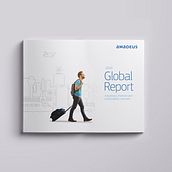 Amadeus Report Proposal 2020. Un projet de Design , Illustration traditionnelle, Conception éditoriale, Design graphique, Design de l'information et Infographie de Pablo Antuña - 24.11.2022