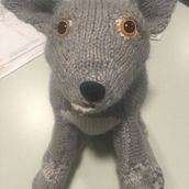Lifelike basic puppy. Fiber Arts project by Tracey Bryan - 11.24.2022