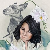 Mi proyecto del curso: Retrato ilustrado con Procreate. Een project van Traditionele illustratie, Vectorillustratie, Digitale illustratie y  Portrettekening van Noemí Jiménez - 21.11.2022
