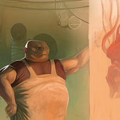 Meu projeto do curso: Concept art para design de personagens e worldbuilding . % curso_online_rural tarafından hazırlanan Geleneksel illüstras, on, Karakter Tasarımı, Dijital İllüstras, on, Konsept Sanatı, Dijital Çizim, Dijital Bo, Ve ama projesi - 11.23.2022