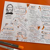 My project for course: Sketchnoting: Communicate with Visual Notes. Traditional illustration project by mahasti9 - 11.24.2022