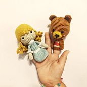 Mi proyecto del curso: Amigurumis: tejido de marionetas de dedo a crochet Ein Projekt aus dem Bereich Crochet, Amigurumi und Textildesign von Laura Bustamante - 24.11.2022