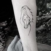 Mein Abschlussprojekt für den Kurs: Tattoo für Anfänger. Un proyecto de Diseño de tatuajes de assaven_art_tattoo - 24.11.2022