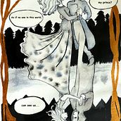 My manga page. Projekt z dziedziny Trad, c, jna ilustracja, Komiks,  R, sunek,  R, sunek atramentem, Manga, Stor, board, Ilustracja c, frowa i Narracja użytkownika Bea Cornelius - 22.11.2022