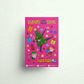REGALOS POR TODOS LADOS. Mi proyecto del curso: Ilustración infantil para carteles. Un projet de Design , Illustration traditionnelle, Design graphique, Dessin, Conception d'affiches et Illustration jeunesse de Ruben Lopez - 21.11.2022