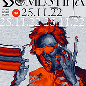 Domestika Poster Rendu : Techniques expérimentales de graphisme : cassez les codes. Graphic Design, Poster Design, T, pograph, and Design project by Noiz Rdktr - 11.25.2022