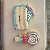 Mi proyecto del curso: Decoración de galletas con royal icing para principiantes. Design, Painting, and DIY project by malithu3004 - 11.08.2022