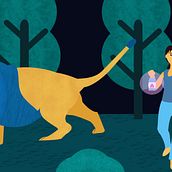 Mi proyecto del curso: Ilustración vectorial: personalidad y color. Un progetto di Illustrazione tradizionale, Graphic design, Illustrazione vettoriale e Illustrazione digitale di Elena M. Pacheco - 25.11.2022