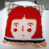 Meu projeto do curso: Tapestry: técnica de crochê para desenhar com linha. Un projet de Création d'accessoires, Création de motifs, Art textile, DIY, Crochet , et Design textile de Maica Alves de Souza - 25.11.2022