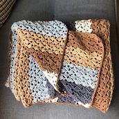 Summer blanket made with crochet. Een project van Craft y Haken van Stella - 25.11.2022