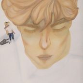 Mi proyecto del curso: Retrato ilustrado en acuarela. Traditional illustration, Fine Arts, Painting, Drawing, Watercolor Painting, Portrait Drawing, and Artistic Drawing project by Aline Forján - 11.26.2022
