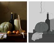 Mi proyecto del curso: Introducción a la pintura digital. Un progetto di Belle arti, Pittura, Illustrazione digitale, Disegno digitale e Pittura digitale di Diego Di Marco - 26.11.2022