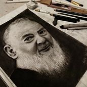 Mój projekt z kursu: Portret artystyczny węglem: tworzenie atmosfery. Traditional illustration, Fine Arts, Drawing, Portrait Drawing, Realistic Drawing, and Artistic Drawing project by mw611 - 11.26.2022