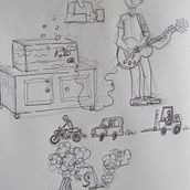 My project for course: Daily Sketching for Creative Inspiration. Un proyecto de Ilustración tradicional, Bocetado, Creatividad, Dibujo y Sketchbook de Jean-marie Gabet - 26.11.2022
