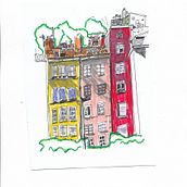 My project for course: Expressive Architectural Sketching with Colored Markers. Sketching, Drawing, Architectural Illustration, Sketchbook & Ink Illustration project by veronicac - 11.26.2022