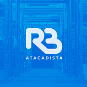 RB Atacadista - Identidade Visual . % João Vitor Padilha tarafından hazırlanan Tasarım, Markalaşma ve Kimlik, Logo Tasarımı, Dijital Tasarım, Kırtasi, Ve e Tasarımı projesi - 11.26.2022
