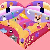 My project for course: Illustration in Photoshop: Enchant with Color and Texture. Un progetto di Illustrazione tradizionale e Illustrazione digitale di Barbu Isabela - 26.11.2022