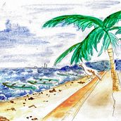 Mi proyecto del curso: Dibujo a mano alzada con acrílico y acuarela. Sketching, Drawing, Watercolor Painting, Acr, lic Painting, and Sketchbook project by Yamile Guadalupe Castillo Castro - 11.26.2022